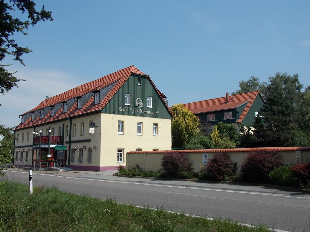 Gasthof Und Landhotel Zur Ausspanne Klipphausen المظهر الخارجي الصورة
